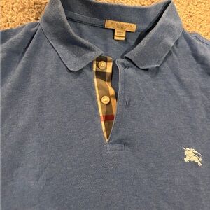 3 Burberry Polo’s with Iconic Check Trim
